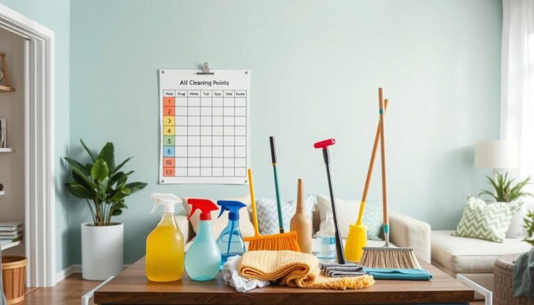 Setting Up Daily Cleaning Points System,daily cleaning points system